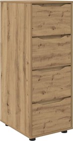 vidaXL Ντουλάπι αποθήκευσης Artisan Oak 40 x 48 x 105 εκ