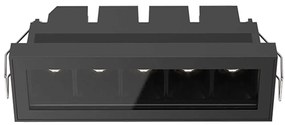 Φωτιστικό Οροφής - Σποτ E332 15,7x5x6,8cm Led 757lm 12W 3000K Black