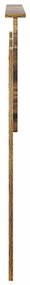 vidaXL Κεφαλάρι Καπνιστό Δρύς 120 cm Επεξεργασμένο ξύλο