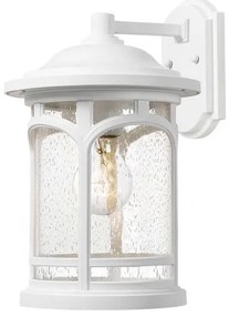Απλίκα Φωτιστικό Τοίχου E27 60W IP44 Μπρονζέ Marblehead QZ-MARBLEHEAD-M-WHT Elstead Lighting QZ-MARBLEHEAD-M-WHT Λευκό