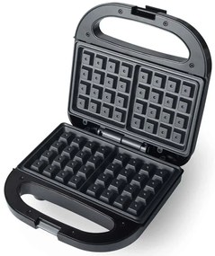 Βαφλιέρα Αντικολλητική 2 Θέσεων Progress EK5852P 21,5x12,5cm 750W Black