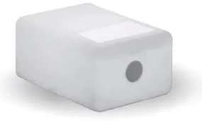 Ηλιακό Φωτιζόμενος Τραπεζάκι Καφέ LED RGBW IP65 6500K Tarida MOBTDT30SSNW New Garden-MOBTDT30SSNW-Λευκό MOBTDT30SSNW