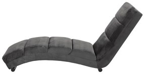 Ανάκλινδρο Oakland 312, Γκρι, 82x60x170cm, Ταπισερί, Πόδια: Μεταλλικά