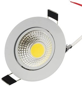 LED λάμπα σποτάκι 5W WH 7.2cm - LED lamp