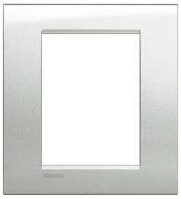Πλαίσιο 3 + 3 Θέσεων Ασημί Moonlight Bticino Video Display LNA4826GL Legrand-LNA4826GL-Ασημί LNA4826GL