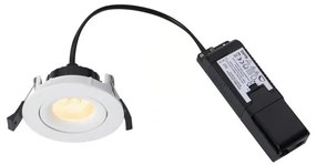 Χωνευτό Σποτ Οροφής Downlight Μπάνιου LED 8W IP44 2700K Aliki Nordlux-2310320001-Λευκό 2310320001