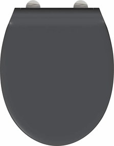 vidaXL Λεκάνη Ανθρακί 47 x 37,5 x 3,8 εκ Δυροπλάστ