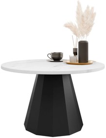 Τραπεζάκι σαλονιού Elipse-Leuko Marmaro