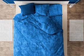 Πάπλωμα Βαμβακερό Υπέρδιπλο 220x240εκ. Premium Shadow 631 Electric Blue DimCol