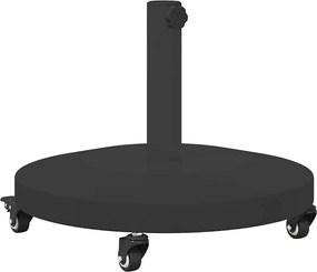 vidaXL Βάση ομπρέλας Μαύρο 48 x 48 x 32 εκ.
