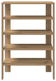 vidaXL Ράφι παπουτσιών Artisan Oak 61x32x87,5 cm Κατασκευασμένο ξύλο