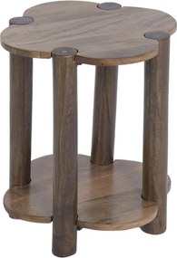 Βοηθητικό Τραπέζι Home ESPRIT Καφέ 40 x 40 x 47 cm