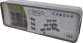 vidaXL Ζαρντινιέρα Κήπου 6 Τεμ. Taupe 100 εκ.