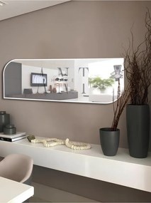 Stewehome Ασύμμετρος καθρέφτης κονσόλας με διαστάσεις 120x40 cm