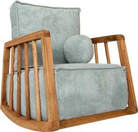 Πολυθρόνα Μπλε SALLANAN 72x50x63