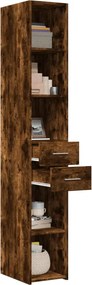 vidaXL Ντουλάπι Καπνιστή Δρυς 30x42,5x185 εκ. από Επεξεργασμένο Ξύλο