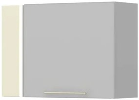 Προσαρμόσιμη επέκταση κρεμαστού ντουλαπιού Modena V5-Λευκό - Μπεζ