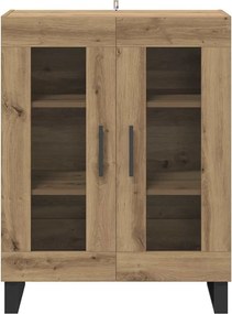 vidaXL Πλαϊνό γραφείο Artisan Oak 69,5 x 34 x 90 εκ.