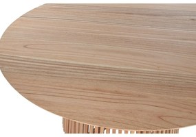 Τραπεζαρία Home ESPRIT Φυσικό ξύλο mindi 150 x 150 x 75 cm