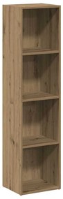 vidaXL Ντουλάπι βιβλίων Artisan Oak 36x30x143 cm Κατασκευασμένο ξύλο