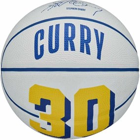 Mπάλα Μπάσκετ Wilson Player Icon Mini Curry Λευκό (Μέγεθος 3)