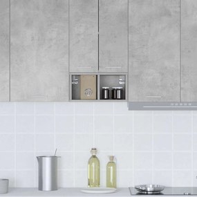 vidaXL Κρεμαστό ντουλάπι Σκυρόδεμα Γκρι 20 x 29,5 x 40 εκ.