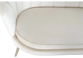 Καναπές Home ESPRIT Κρεμ 130 x 77 x 83 cm