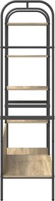vidaXL Ράφι Ρούχων με ράφι Καφέ 120 x 44 x 160 εκ Επεξεργασμένο ξύλο