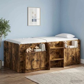 vidaXL Ντουλάπα Αποθήκευσης για Κρεβάτι σε Loft 2 τεμ.