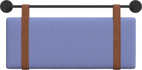 vidaXL Κρεμαστό Κεφαλάρι Μπλε τζην Αντίκα PU