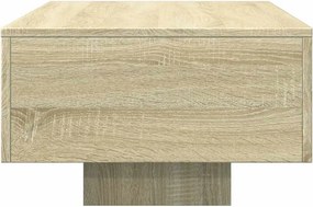 vidaXL Τραπεζάκι Σαλονιού Sonoma Δρυς 100x49,5x31 εκ. Επεξεργ. Ξύλο