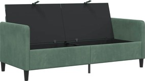 vidaXL Καναπές με Αποθήκευση Θαλασσί 172 x 78 x 87 εκ Πολυεστέρας