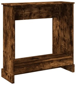 vidaXL Πλαίσιο Τζακιού Καπνιστή Δρυς 90x30x90 εκ. από Επεξ. Ξύλο