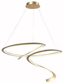 Κρεμαστό Φωτιστικό Οροφής LED 60W Χρυσό Dimmable Flora-800 Sunlight FLORA-800 Χρυσό