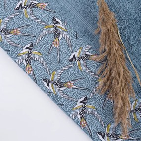 Πετσέτες Μπάνιου (Σετ 3τμχ) White Fabric Swallow Aqua 600gsm