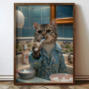 Decorative Framed MDF Painting HUM064 Multicolor