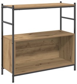 vidaXL Βιβλιοθήκη Artisian Δρυς 80x30x78,5 εκ. Επεξεργασμένο ξύλο