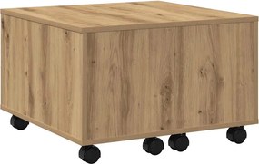 vidaXL Τραπεζάκι Σαλονιού Αρτισιανή Δρυς 60x60x38 εκ. Επεξ. Ξύλο