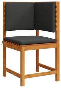 vidaXL Καρέκλα Κήπου Καφέ 50 x 50 x 91 εκ. Μασίφ ξύλο ακακίας