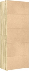 vidaXL Ντουλάπι Sonoma Δρυς 70x42,5x185 εκ. από Επεξεργασμένο Ξύλο