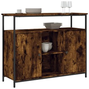 vidaXL Ντουλάπι Καπνιστή Δρυς 100x35x80 εκ. από Επεξεργασμένο Ξύλο
