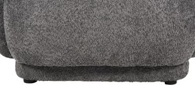 ΠΟΛΥΘΡΟΝΑ KARPEN HM9600.01 ΓΚΡΙ ΜΠΟΥΚΛΕ ΥΦΑΣΜΑ  93x87x78Υ εκ.