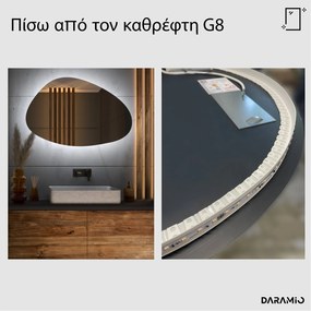 Άτυπος καθρέφτης με Φως LED G8