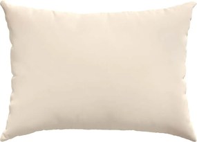 vidaXL Μαξιλάρι Καναπέ 2 pcs Μπεζ 70 x 50 cm ύφασμα