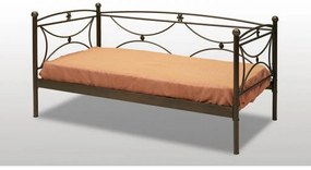 Μαργαρίτα Μεταλλικός Τριθέσιος Καναπές Κρεβάτι (Για Ημίδιπλο Στρώμα 110×190)