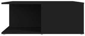 vidaXL Τραπεζάκι Σαλονιού Μαύρο 80 x 80 x 31 εκ. από Μοριοσανίδα