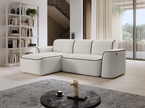 Γωνιακός καναπές Umbert-Leuko-Αριστερή - 287.00Χ190.00Χ88.00cm