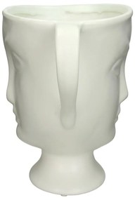 Κασπώ ArteLibre Πρόσωπο Λευκό Κεραμικό 34.8x19.2x20.5cm