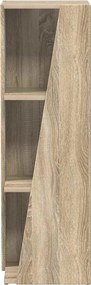 vidaXL Πλευρικό Ράφι Δρύς Sonoma 33 x 32 x 100,5 εκ Επεξεργασμένο ξύλο
