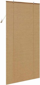 vidaXL Ρόλερ (στόρι) Καφέ 120 x 220 cm Μπαμπού